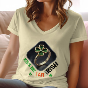 Kiss Me, I'am Irish - Clover Creek Carnival T-Shirt