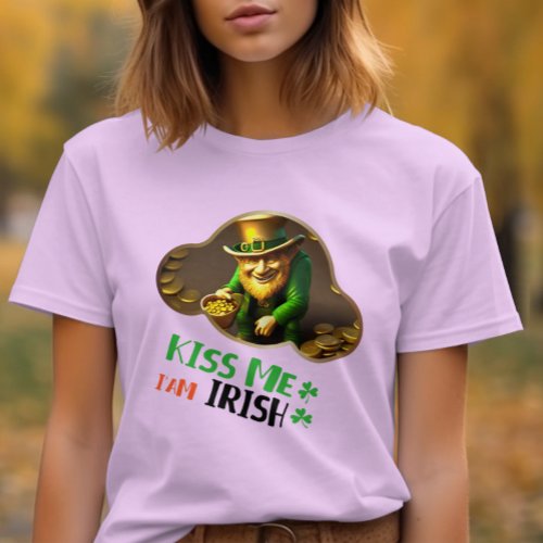 Kiss Me Iam Irish _ Emerald Isle Revelry T_Shirt