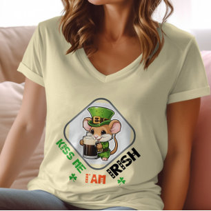 Kiss Me, I'am Irish - Irish Pub Trivia Night T-Shirt