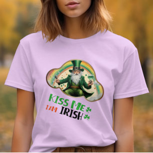 Kiss Me, I'am Irish - Irish Step Dancing T-Shirt