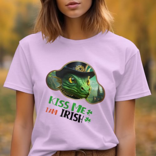 Kiss Me Iam Irish _ Leprechaun Legends T_Shirt