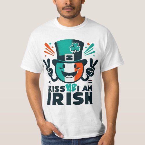 kiss me iam irish st patricks day T_Shirt