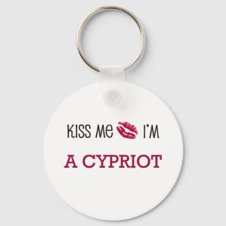 Kiss Me I'm A CYPRIOT Keychain