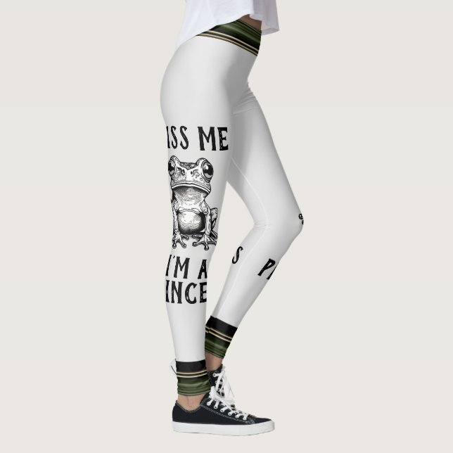 Kiss Me I'm A Princess Leggings (Right)