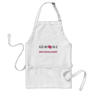 Kiss Me I'm a PSYCHOLOGIST Adult Apron