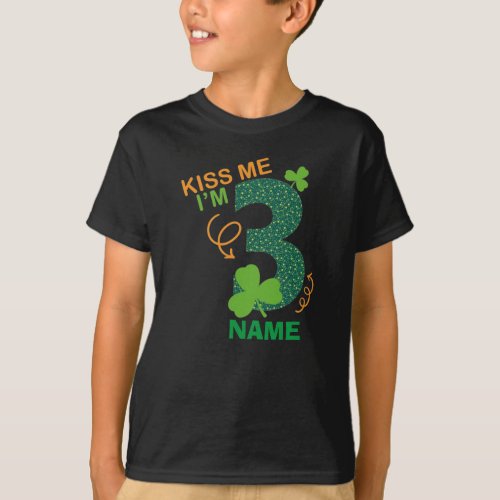 Kiss Me Im birthday 3rd StPatricks Irish T_Shirt