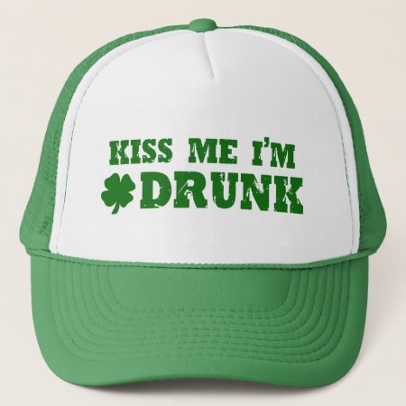 Kiss Me I'm Drunk Trucker Hat
