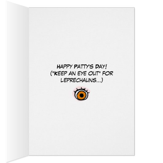 Kiss Me, I'm Eye-rish! (Inside (Right))