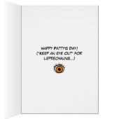 Kiss Me, I'm Eye-rish! Cards (Inside (Right))
