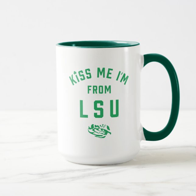 Kiss Me I'm From LSU Mug (Right)