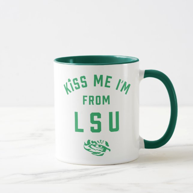 Kiss Me I'm From LSU Mug (Right)