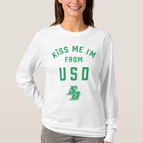 Kiss Me Im From USD T_Shirt