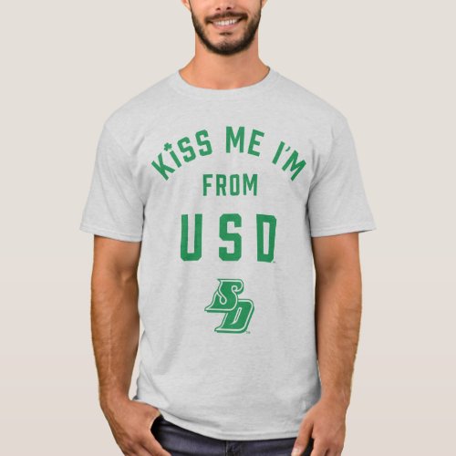 Kiss Me Im From USD T_Shirt