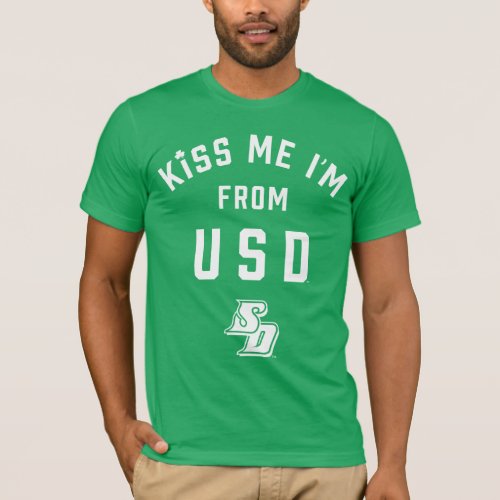 Kiss Me Im From USD T_Shirt