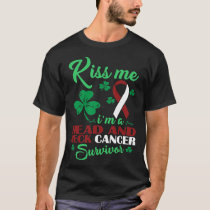 Kiss Me Im Head And Neck Cancer Survivor T-Shirt