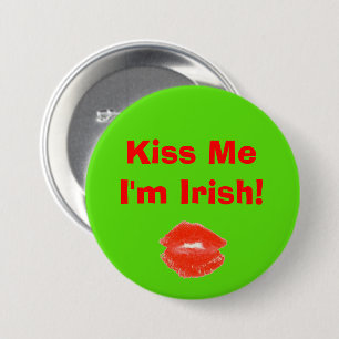 Kiss Me I'm Irish 4Molly Pinback Button