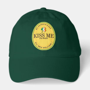 Kiss me I'm Irish - all men welcome! Hat