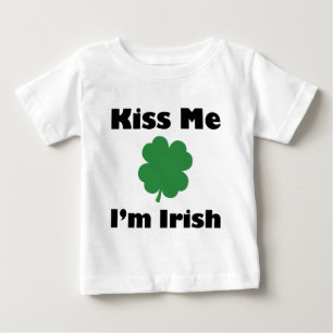Kiss Me I'm Irish Baby T-Shirt