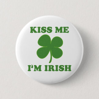 Kiss me i'm Irish Button