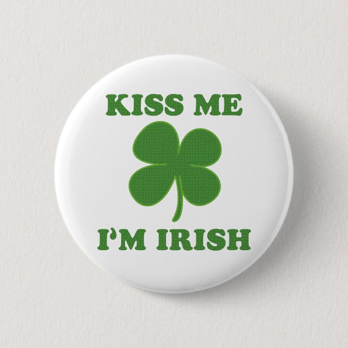 Funny Humor Sweatshirt Red Kiss Me Im Irish