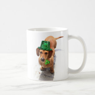 Kiss me I'm Irish Dachshund mug
