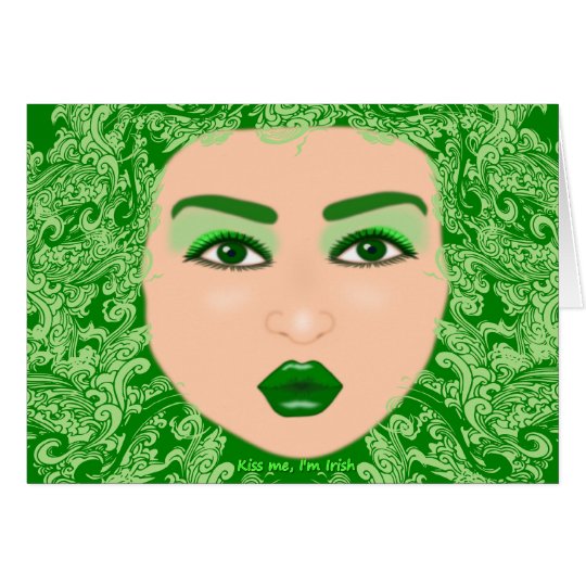 Kiss Me I'm Irish - Happy St. Patrick's Day Card