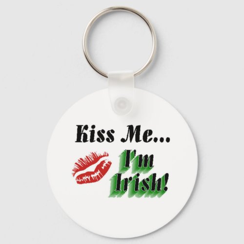 Kiss Me Im Irish Keychain