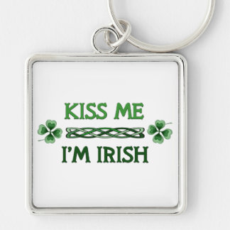 Kiss Me, I'm Irish Keychain