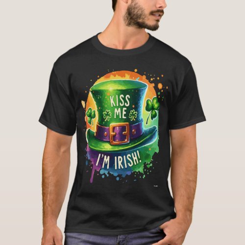Kiss Me Im Irish Leprechaun  T_Shirt