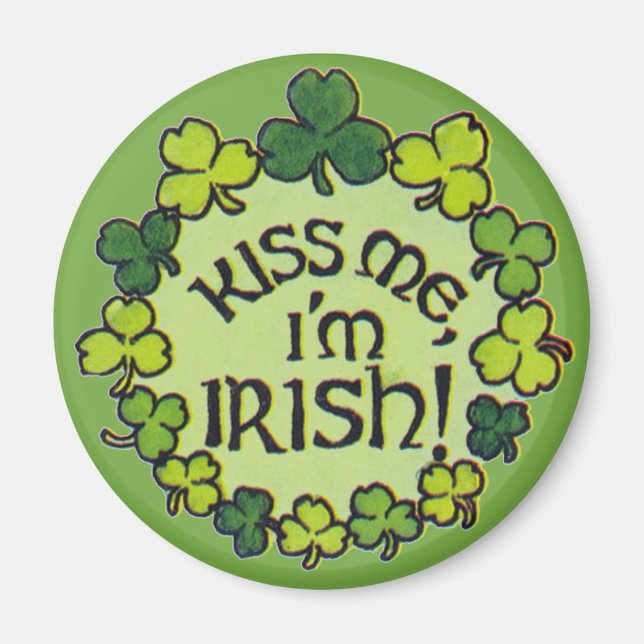 Kiss Me I'm Irish - Magnet (Front)