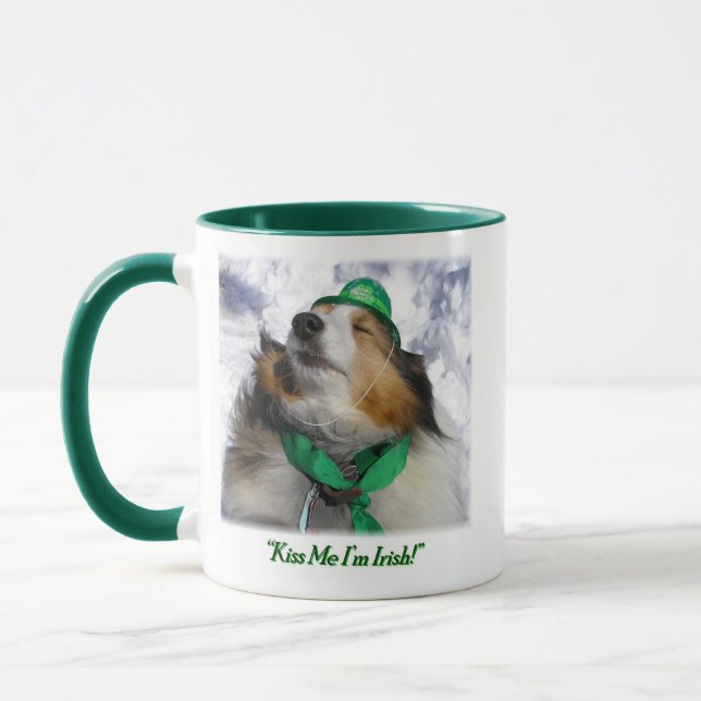 Kiss Me I'm Irish! Mug (Left)