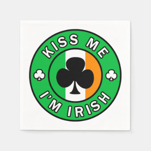 Kiss Me I'm Irish Napkins