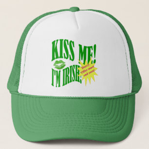 kiss me I'm Irish, offer ends soon Trucker Hat