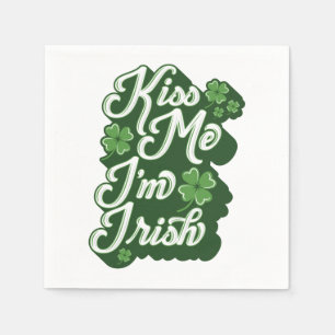 KISS ME, I'M IRISH / Party Napkins