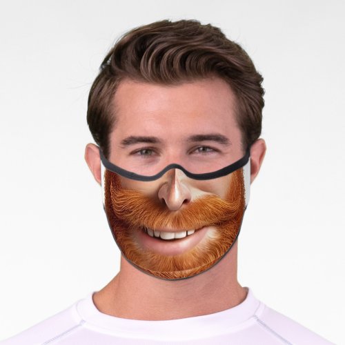 Kiss Me Im Irish Premium Face Mask