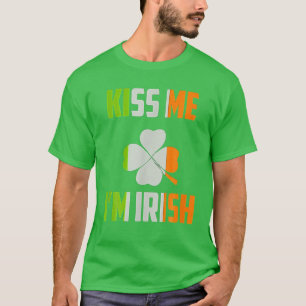 Kiss Me Im Irish Saint Patrick Day Gifts T-Shirt