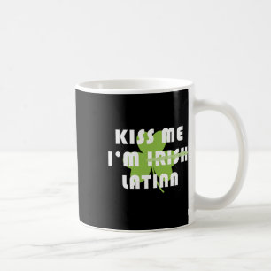 Kiss Me Im Irish Shamrock St Patricks Day  Coffee Mug