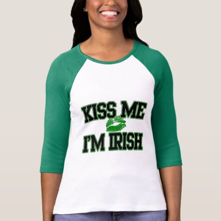 Kiss Me I'm Irish, St Patricks Day Shirt