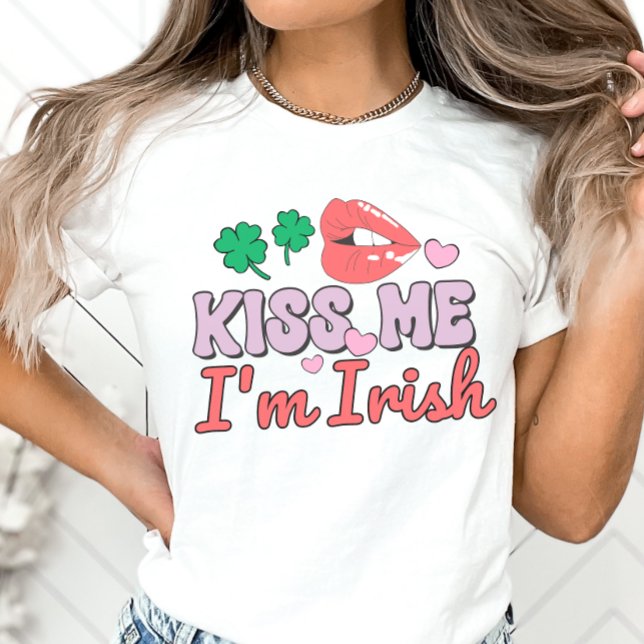 Kiss Me I'm Irish, St. Patrick's Day  T-Shirt (Creator Uploaded)