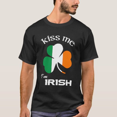 Kiss Me IM Irish St PatrickS Day T_Shirt