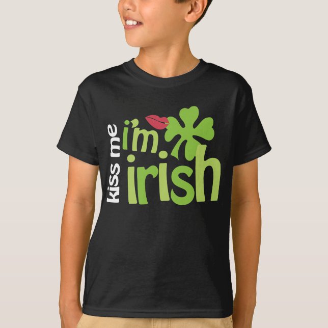 Kiss Me I'm Irish T-Shirt (Front)