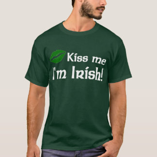 Kiss me I'm Irish t-shirt
