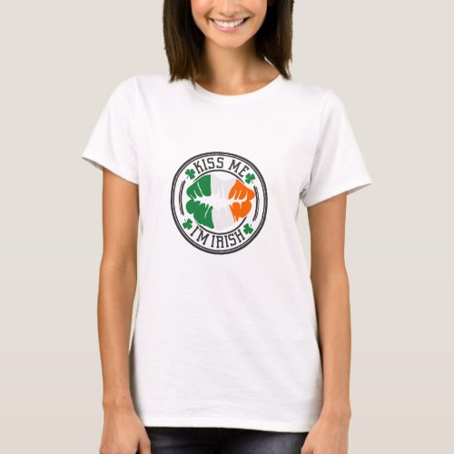 kiss me Im Irish T_Shirt