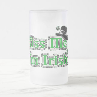 Kiss Me I'm Irish Today Mugs
