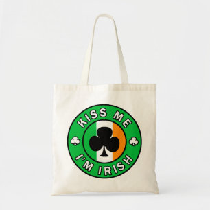 Kiss Me I'm Irish Tote Bag
