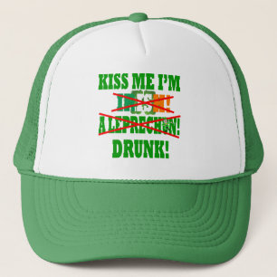 Kiss me I'm Irish Trucker Hat
