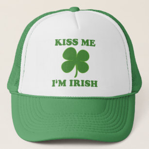 Kiss me i'm Irish Trucker Hat