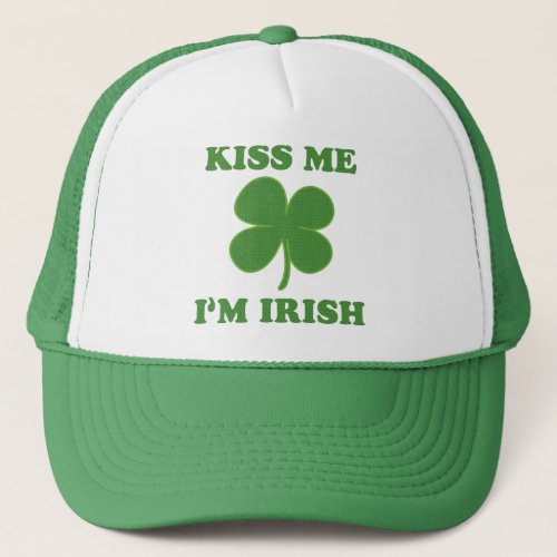 Kiss me im Irish Trucker Hat