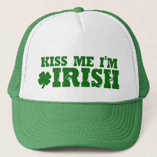 Kiss Me Im Irish Trucker Hat