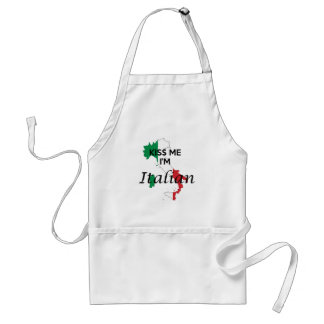 Kiss me, I'm Italian Adult Apron